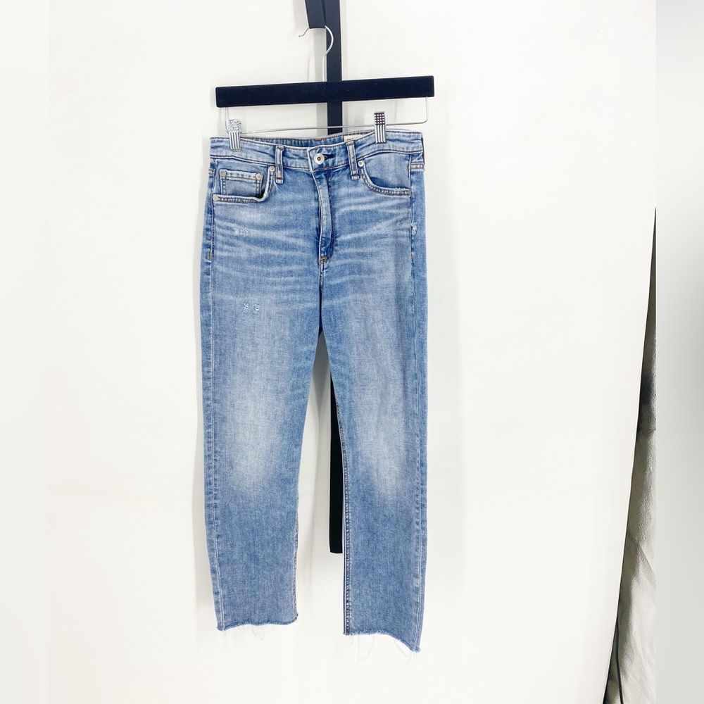 Rag n Bone Nina High Rise Ankle Cigarette Jeans 25 - Picture 5 of 7